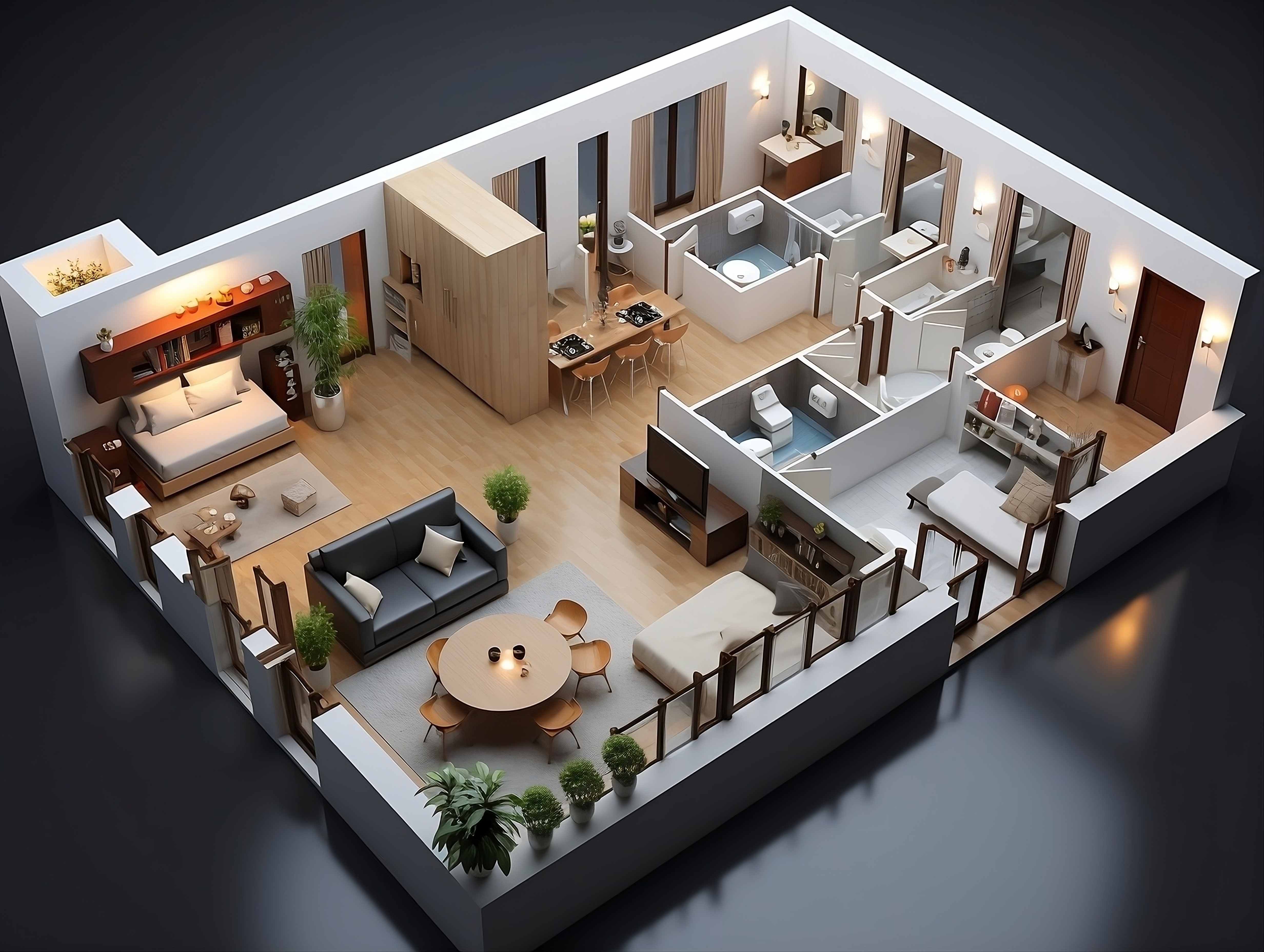 Space Planning & 3D Rendering